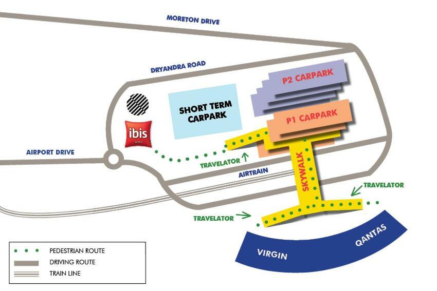 Ibis Brisbane Airport Hotel Kültér fotó